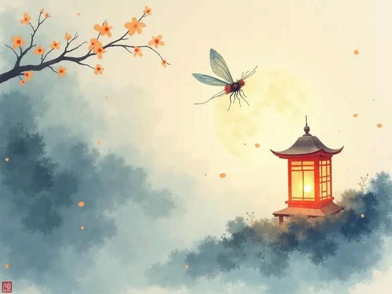 夢のイラスト:虫