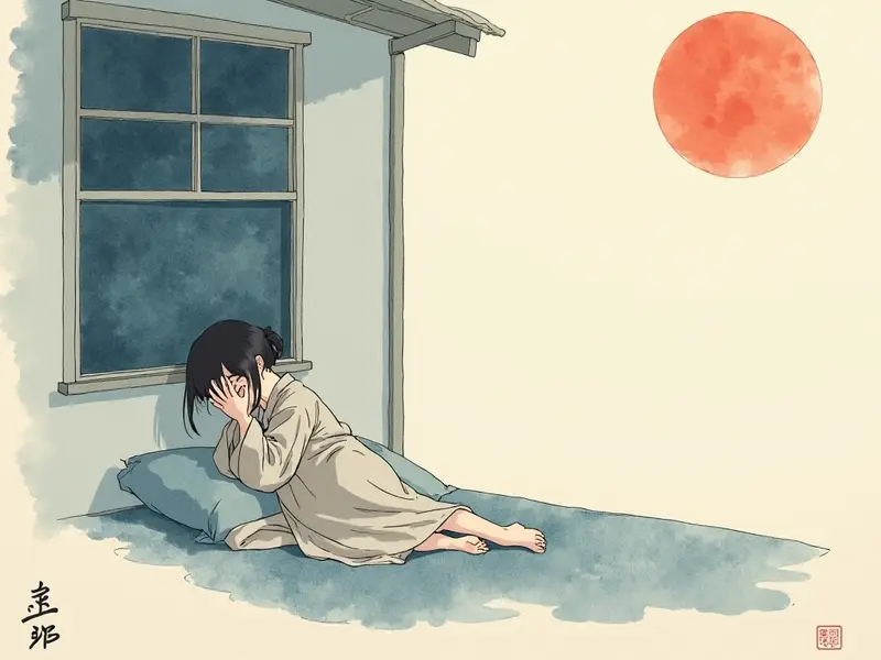 夢のイラスト:泣く夢