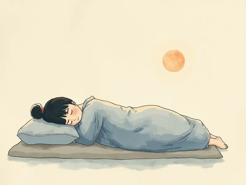 夢のイラスト:眠る夢