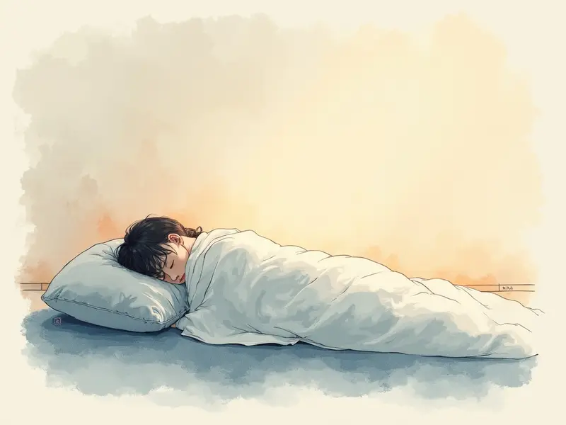 夢のイラスト:熱が出る夢