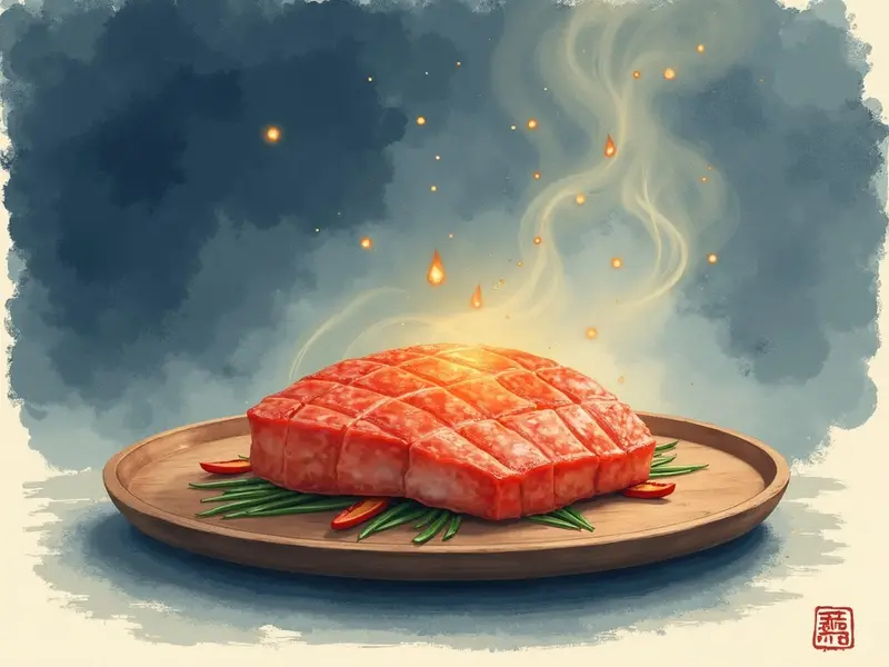 夢のイラスト:肉