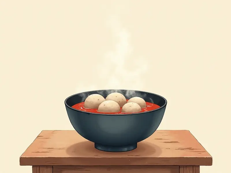 夢のイラスト:肉団子