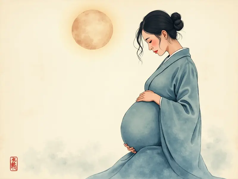 夢のイラスト:妊婦