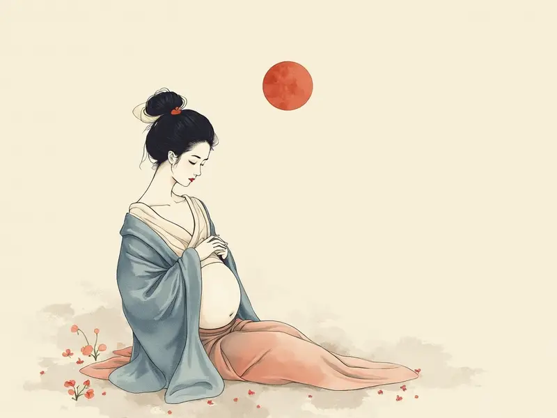 夢のイラスト:妊娠