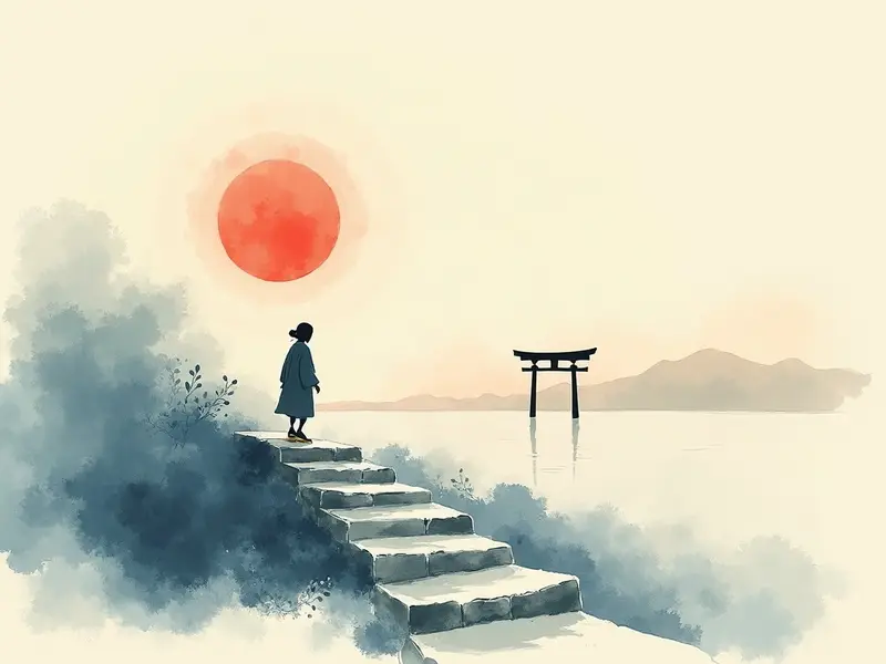 夢のイラスト:登る
