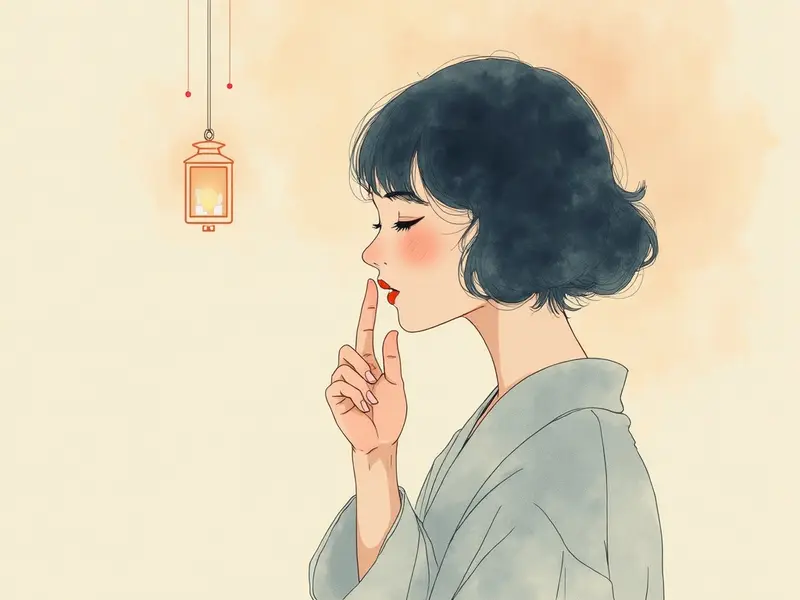 夢のイラスト:喉