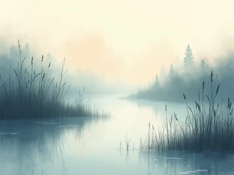 夢のイラスト:沼地