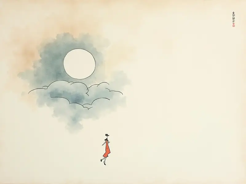 夢のイラスト:落ちる