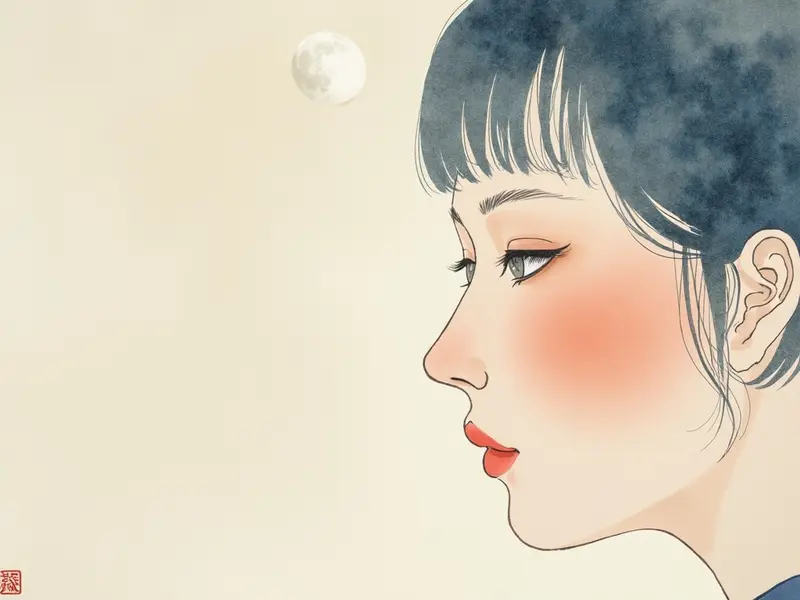 夢のイラスト:額