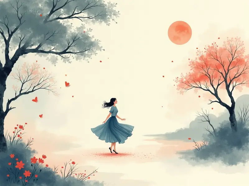 夢のイラスト:踊る夢