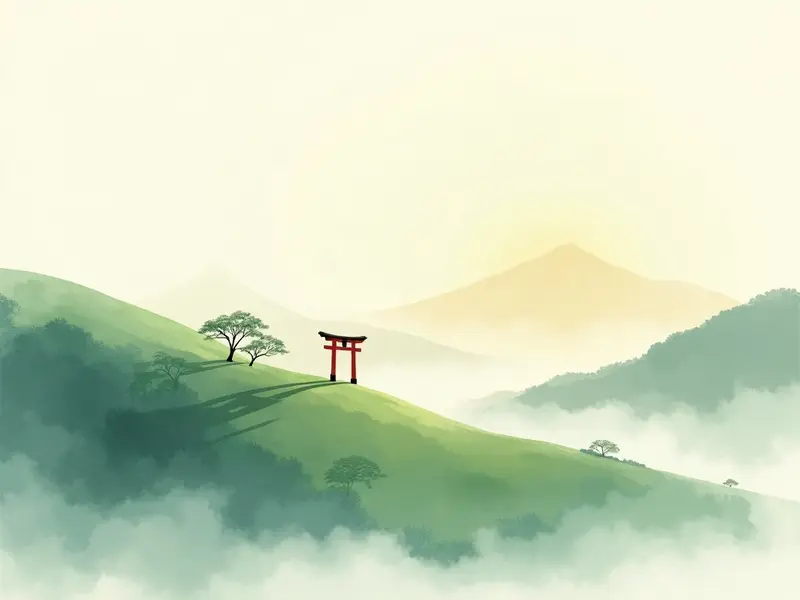 夢のイラスト:丘