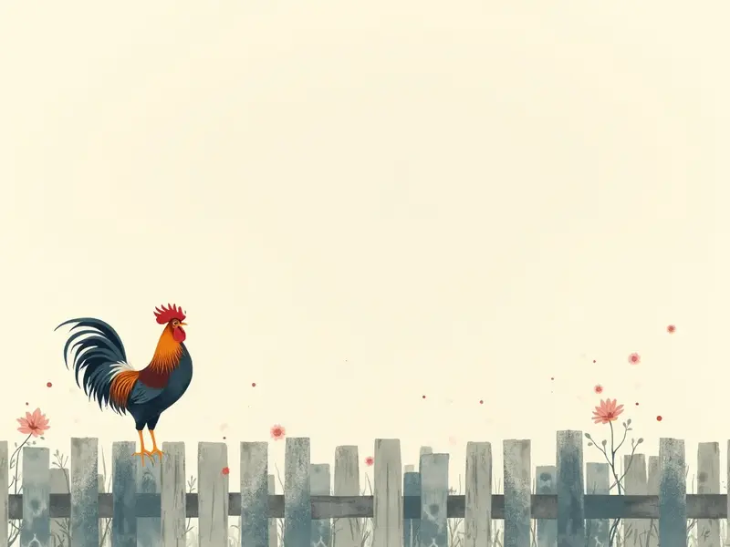 夢のイラスト:雄鶏