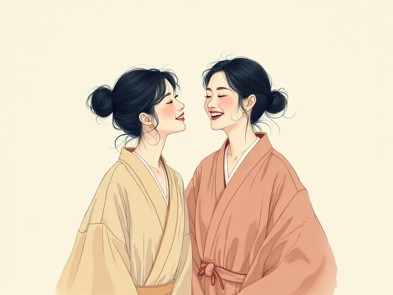 夢のイラスト:女友達