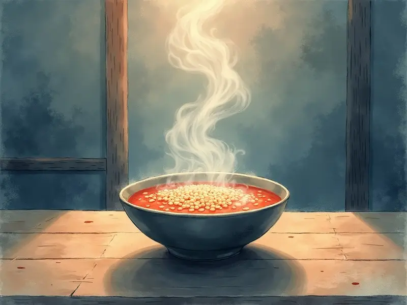 夢のイラスト:大麦のスープ