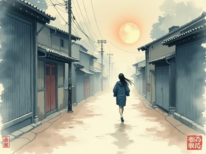 夢のイラスト:追われる夢