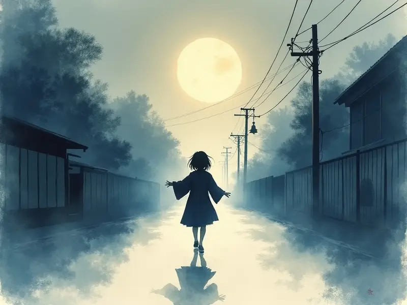 夢のイラスト:追われる夢