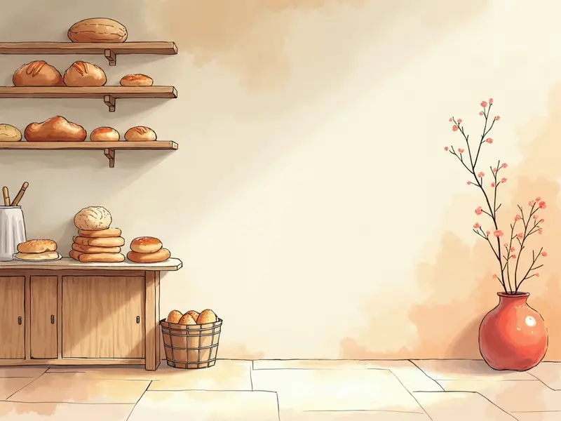 夢のイラスト:パン屋