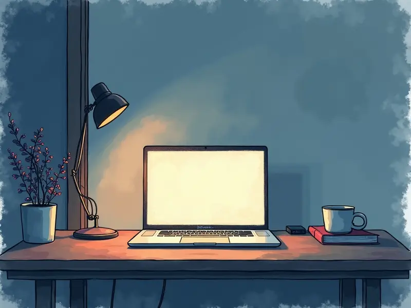 夢のイラスト:パソコンの故障