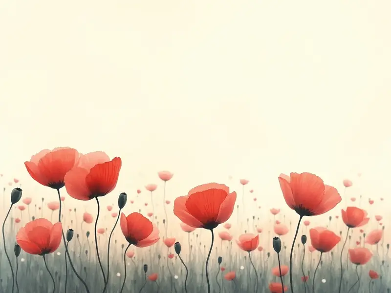 夢のイラスト:ポピーの花