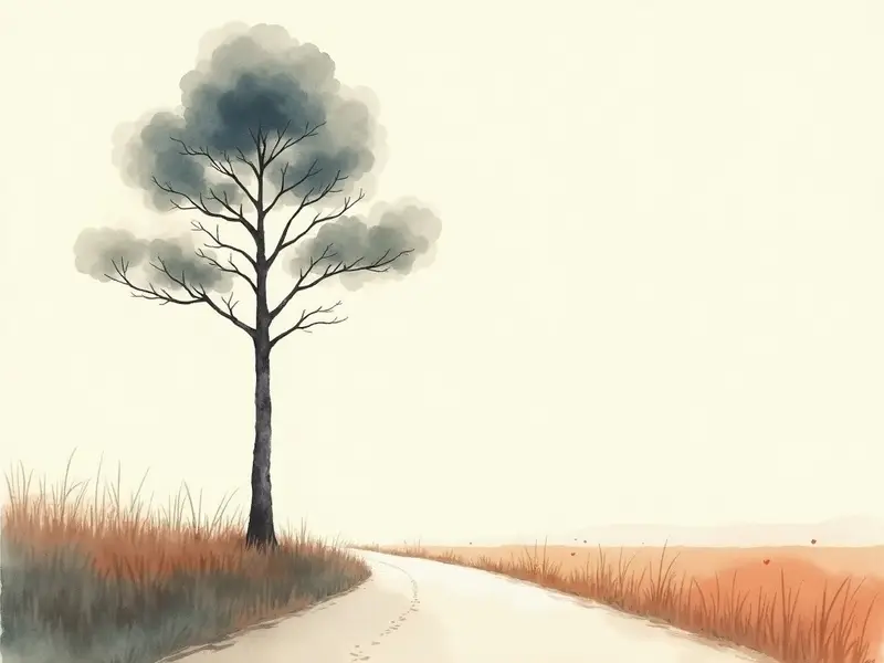 夢のイラスト:ポプラの木