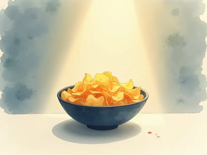 夢のイラスト:ポテトチップス