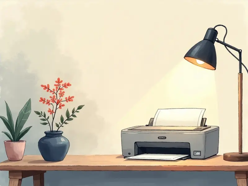 夢のイラスト:プリンター