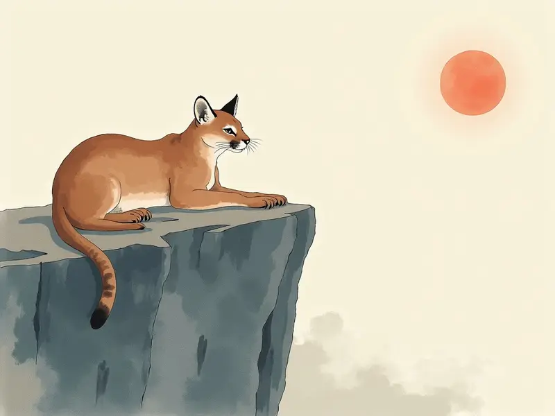 夢のイラスト:ピューマ