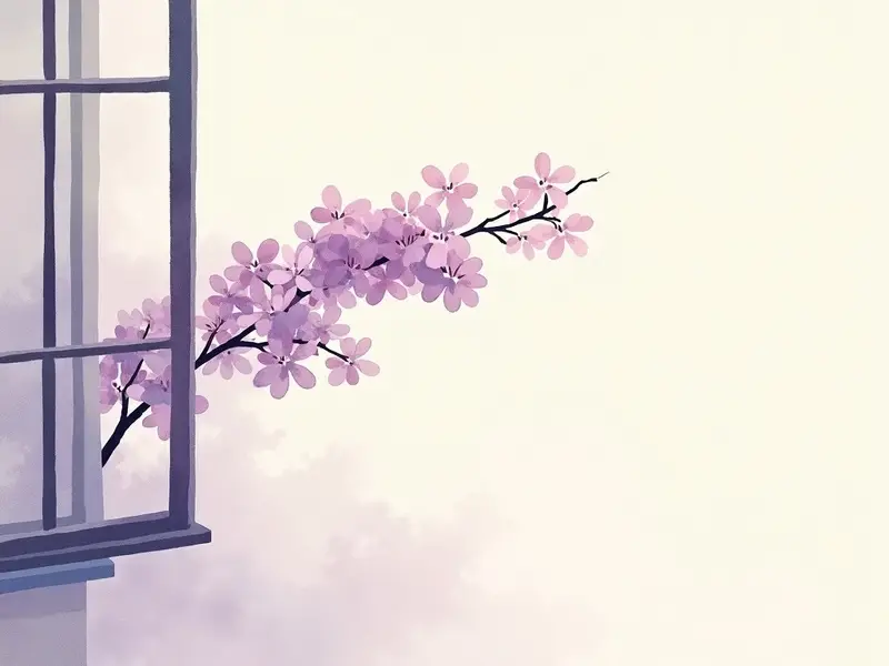 夢のイラスト:ライラック