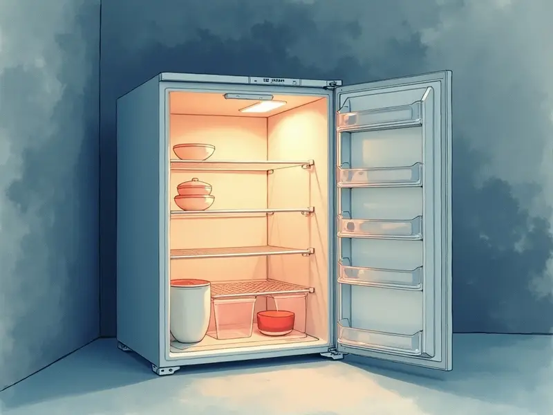 夢のイラスト:冷蔵庫