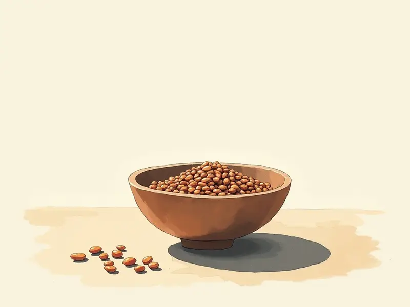 夢のイラスト:レンズ豆