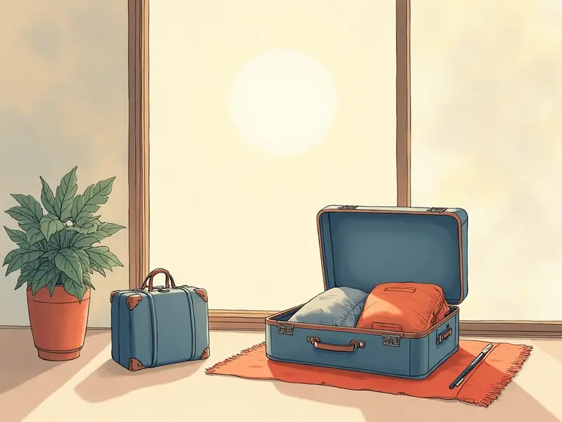 夢のイラスト:旅行バッグ