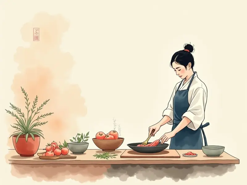 夢のイラスト:料理人
