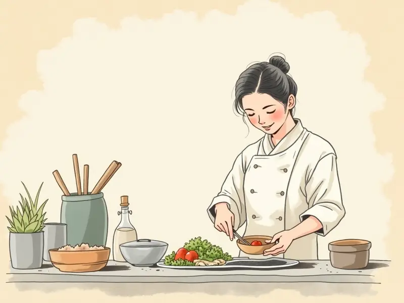 夢のイラスト:料理人