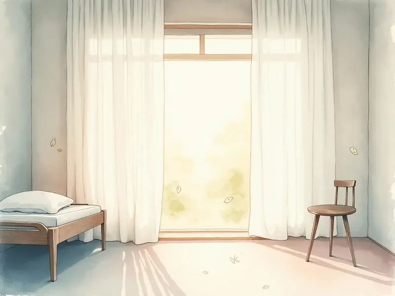 夢のイラスト:療養所
