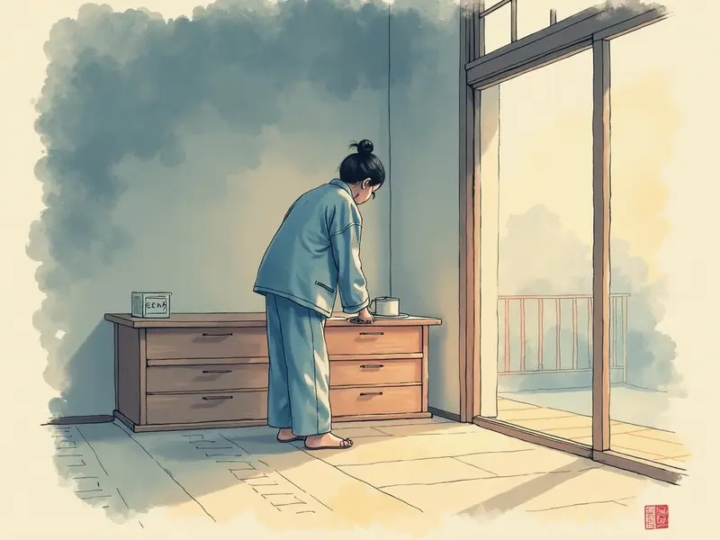 夢のイラスト:探し物の夢