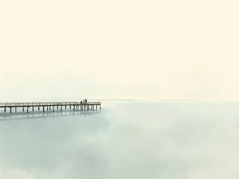 夢のイラスト:桟橋