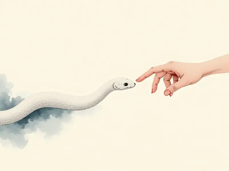 夢のイラスト:触る