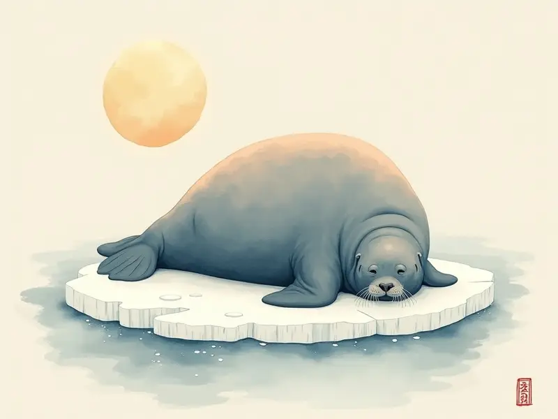 夢のイラスト:セイウチ