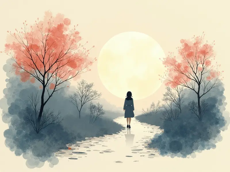 夢のイラスト:背中
