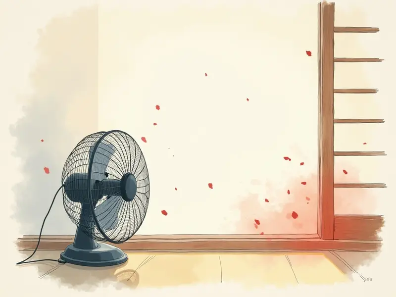 夢のイラスト:扇風機