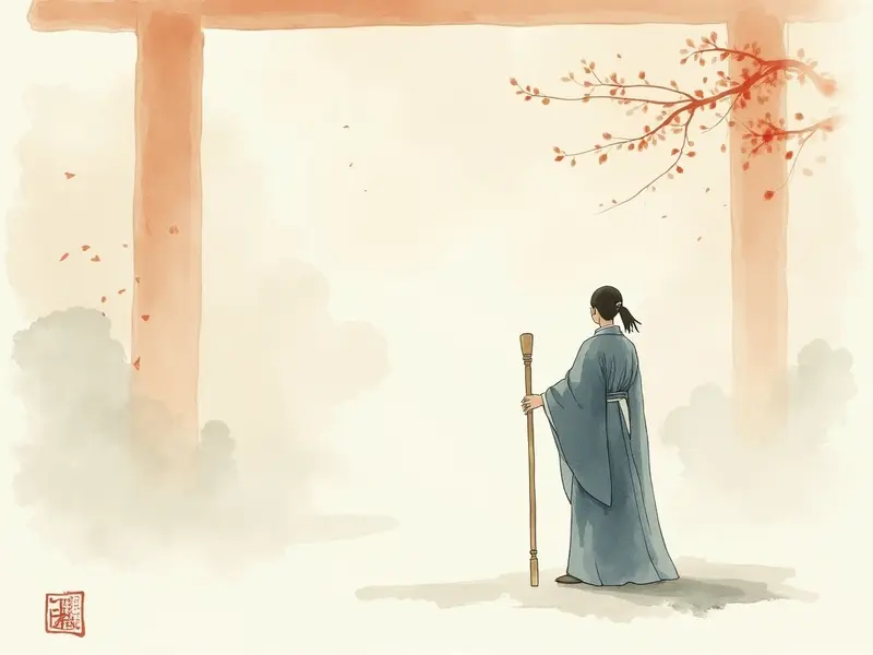 夢のイラスト:笏