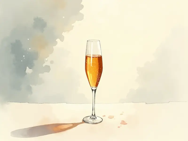 夢のイラスト:シャンパン
