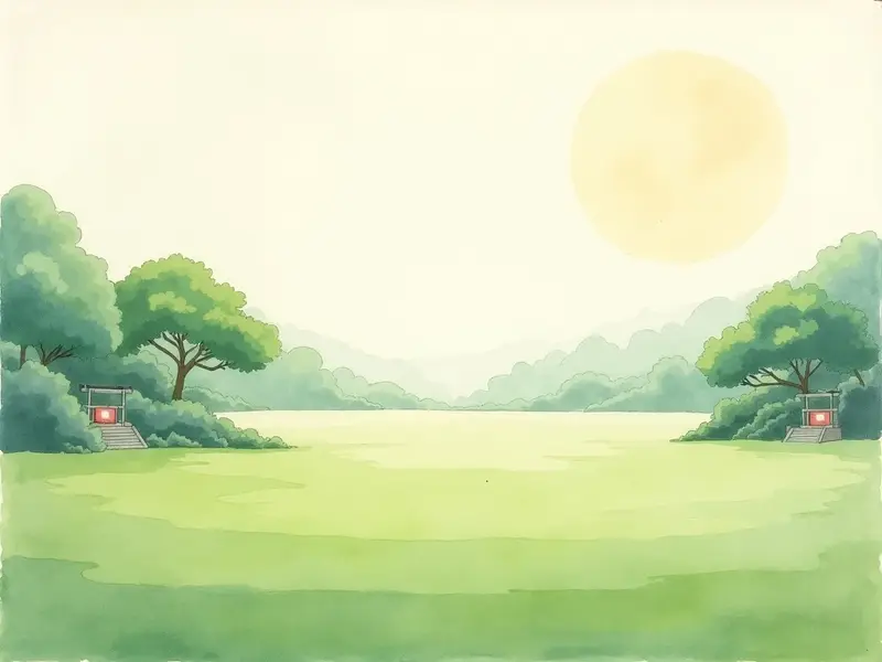 夢のイラスト:芝生