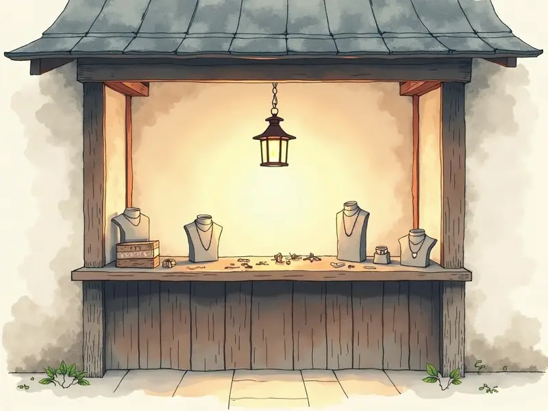 夢のイラスト:質屋