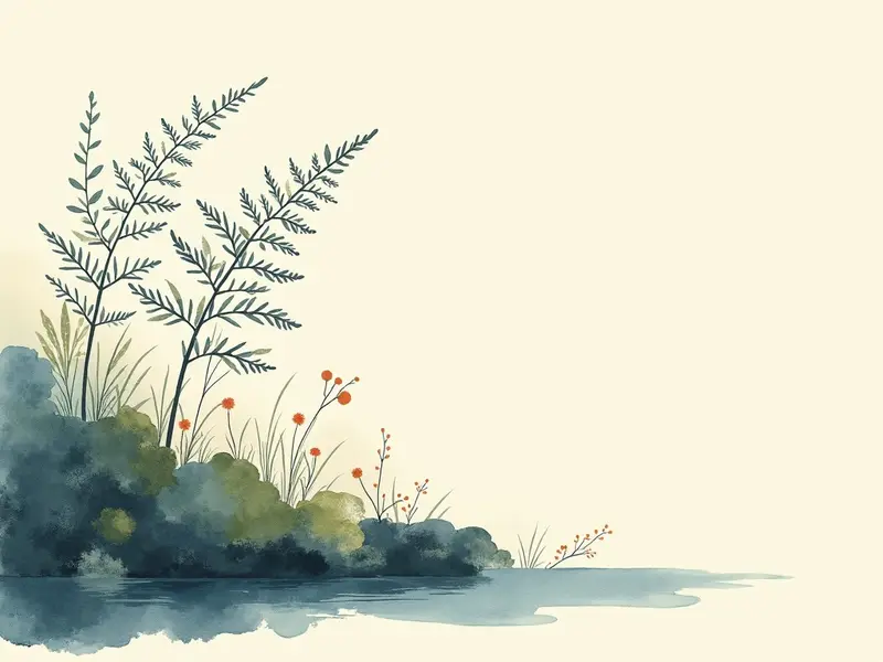 夢のイラスト:シダ