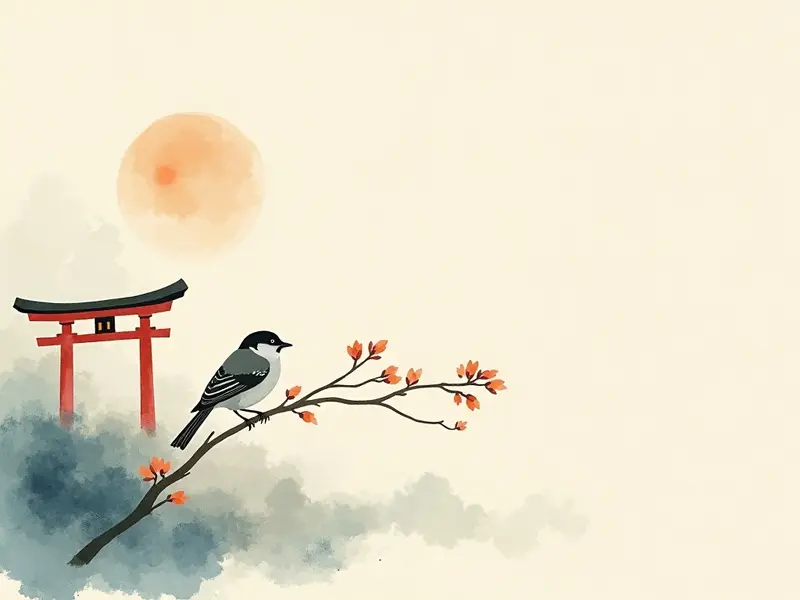 夢のイラスト:シジュウカラ