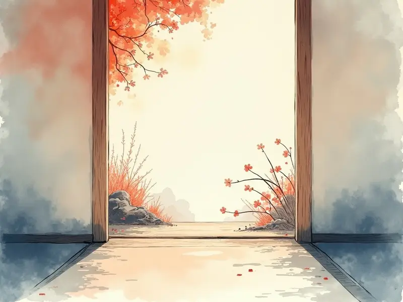 夢のイラスト:敷居