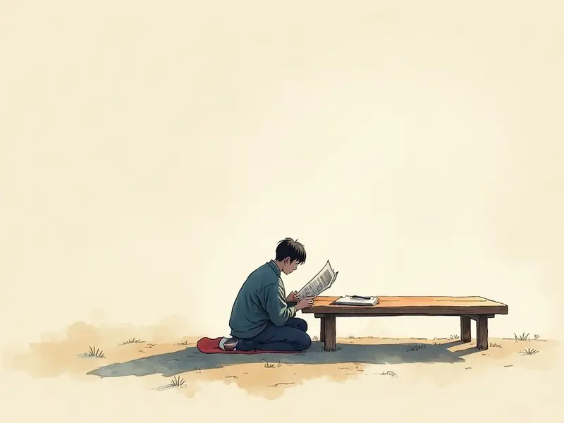 夢のイラスト:新聞