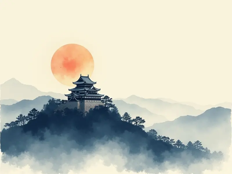 夢のイラスト:城