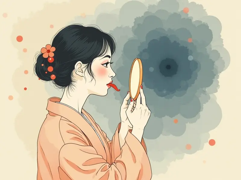 夢のイラスト:舌